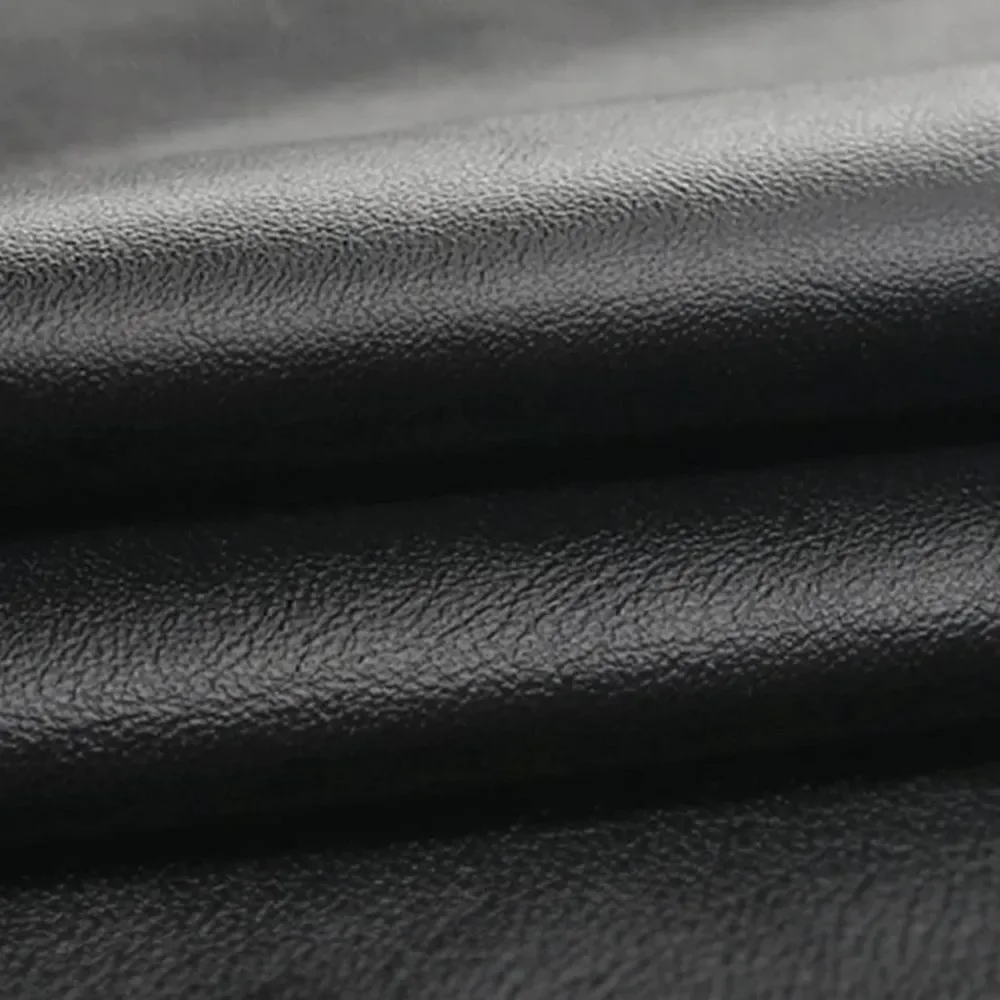Black Leather Gloves